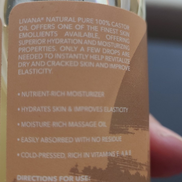 Livana Castor Oil - Picture 5 of 6